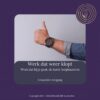 Werk dat weer klopt