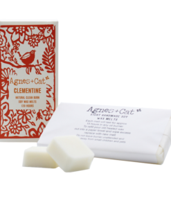 Agnes + Cat Cadeaubox van 8 Wax Melts - Clementine