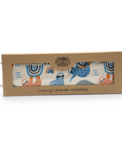 Luxe Lavendel Tarwezak in Cadeaubox - Lazy Sloth