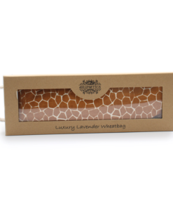 Luxe Lavendel Tarwezak in Cadeaubox - Madagascar Giraffe