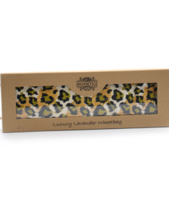 Luxe Lavendel Tarwezak in Cadeaubox - Night Leopard