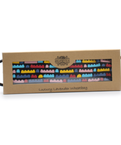 Luxe Lavendel Tarwezak in Cadeaubox - Rainbow Clouds