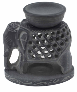 Zeepsteen Geurbrander 10.5cm - Staande Olifant