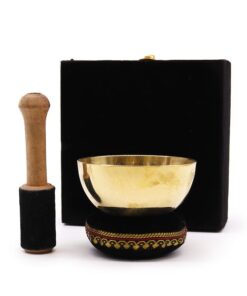 Messing Klankschaal Cadeauset - 9cm